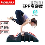 등펴는 기구 척추 교정기 요가양말 필라테스 요가매트 허리펴는기구 목 바른자세 체형 밴드 블랙(300kg 자습서포함) : OUR마켓