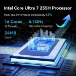 Khadas Mind 2s AI PC 96 탑 성능 Intel Core Ultra 7 255H 64GB LPDDR5X+2TB SSD : 에스에이글로벌21