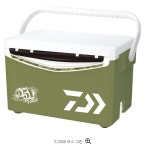 다이와 아이스박스 쿨라인 쿨러 25L, 알파 S2500GF 모스그린 솔트루어 : BCFMALL
