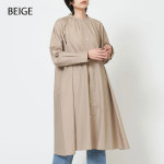 단톤 DANTON GATHER DRESS 개더 드레스 원피스 G0092 25FW : 브랜드리스트