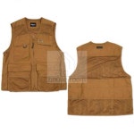 살림방 VE-2602 조끼 브라운 여름조끼 : 살림방