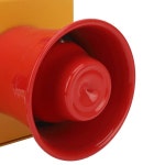 산업용 소리 및 조명 경보 MAX 130dB 9가지 음성 고휘도 경고등 방수 경보 사이렌 : 판다디