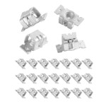 SCUARI 25PCS 범퍼 펜더 라이너 패널 너트 클립, 자동차 액세서리 클립 프론트 스페셜티 너트, 커버 서포트 레일 OEM 11609952... 