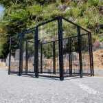 스트롱독 대형견 울타리 펜스 철장 견사 높이150cm L : 펫박스