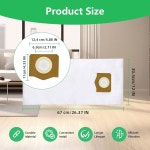8팩 AVG0905 먼지 필터 백, EGO 파워 9갤런 습식/건식 진공 WDV0900, 고효율 수집 백과 호환 가능 : 제이마켓.J