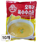 빠르미쇼핑 오뚜기 옥수수스프 1kg 10개 오뚜기 스프 즉석 간편 조리 식품 : 빠르미쇼핑