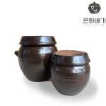 국내산 하나토기 무공해 숨쉬는 항아리 옹기 단지 된장 고추장 매실독 18L : 온화배기