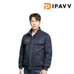 IPAVV 아이파브 WM-J6102 작업복 단체복 워크웨어 상의 자켓 집업 : Green Care