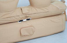 쿠디 에어 쇼파 빈백 캠핑용 아웃도어 공기 의자 야외 에어 에어소파 usb형 : GIO 코리아