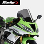 가와사키 ZX-6R 636(13-19년) R 레이싱스크린 퓨익 PUIG 3629 : 모토메이트