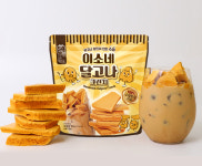 이소당 수제 옛날 추억의 달고나 크런치 사탕 과자 80g : 이소당 맛있는 선물