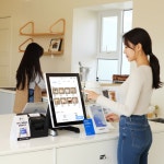 키오스크 토스 프로그램 미니 15인치 프론트 애플페이 포스기 무인 기본타입[화이트] 신청 : 나이스카드단말기