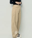 리하이] 루즈 스냅 커브드 팬츠 (3color) : Rehi 리하이