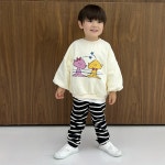 가을 꿈돌이 맨투맨 긴팔 레트로 추억 맘커플 유아 아동 키즈 공용 아기 베베 : 리꼬벨로