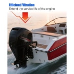 야마하 75 80 90 2행정용 카뷰레터 재구성 키트 장착 6H1-W0093-10-00 : 블루버드2