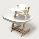 탈부착 푸드캐처 자기주도 이유식 흘림방지 음식물 받침 트립트랩 호환 : 날씨요정