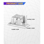 SCUARI 25PCS 범퍼 펜더 라이너 패널 너트 클립, 자동차 액세서리 클립 프론트 스페셜티 너트, 커버 서포트 레일 OEM 11609952... 