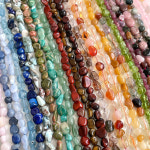 비즈공예 못난이원석 팔찌만들기 비드 재료 원석비즈 부자재 beads : 미라클스톤