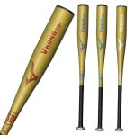 미즈노 초등학생 연식용 금속제 배트 V콩 ZERO 1cjmy 18968 68cm 420g 골드 미들 밸런스 SOLV 스티커 포함 : Tomiyamasutoa