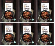 한식천하 일품 한우갈비찜 500g 6팩 : JOYEL컴퍼니