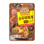 오뚜기 오늘밥상 바지락새우 순두부찌개양념 90g, 1개 : 오뚜기mall