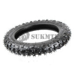 혼다 호환 CRF50F 야마하 PW50 TTR50E 더트 바이크용 스노우 타이어 겨울 2.50-10 외부 타이어 : 판다디