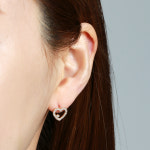 14K 18K 금 하트팡 링귀걸이 H1860 : 오로프