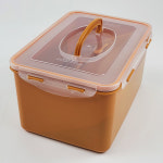 슬로시 김치통 김치냉장고 황토누름밀폐 미화 5-2 6L : 슬로시