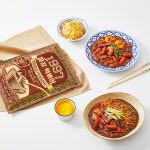 1997 짜장떡볶이 - 분식 캠핑 밀키트 아이 간식 밀떡 어묵 530G 730G : 1997푸드