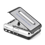 헤드폰이 있는 Zopsc 휴대용 카세트에서 MP3 변환기로 USB 카세트 테이프를 PC MP3 CD 스위처 변환기로 전송 오디오 음악 플레이어 캡처... 