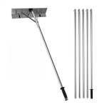 지붕제설삽 장대 연장 넉가래 눈치우기 폭설 폴대 알루미늄 합금 : 쏘쏘한스토어