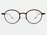 카즈오가와사키 MP-113 브라운 KazuoKawasaki 남자 여자 티타늄 가벼운 안경 : 안경and선글라스