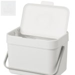 호호가게 걸이형 쓰레기통 4L 봉투20매 싱크대쓰레기통 수거함 : 호호네가게