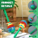 릴렉스자이언트 7 87인치 녹색 신코 마요 파티 2 멕시코 피에스타 뮤지컬 생일 데 마라 나무 크리스마스 Blue : 식스봉지