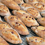 수제 호두 크랜베리 깜빠뉴 230g 천연발효종 호밀 건강빵 : 다온브레드