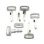 6pcs 점화 키 JU2 H2511 00 1012505 1920 ELI80 0194 192 : 소루비직구