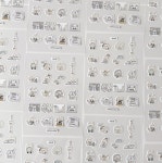 [빠뻬뜨히아뜰리에] rito 02 sticker 다이어리꾸미기 스티커 : 모양 moyang