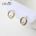 14K 18K 금 모리 링귀걸이 H1985 : 오로프