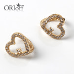 14K 18K 금 하트팡 링귀걸이 H1860 : 오로프