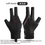 1pcs 전문 스누커 당구 장갑 왼손 미끄럼 방지 스티커 탄성 건조 훈련 장갑 액세서리 : 판다디