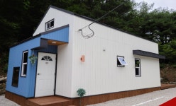 리모델링 외장재 벽체판넬 SCG 랩사이딩 K1 수직찬넬 시멘트사이딩 : 건축자재팀버 주식회사
