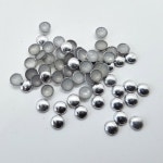 비즈 장식 크리스탈 금속 스터드 신발 144PCS DIY 금속 픽스 리벳 석에 라인 라운드 펑크 공예에 6MM 고대 아연 144 개 6mm : 머시마켓21호점