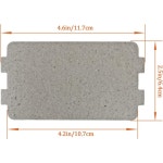 범용 전자 레인지 운모 플레이트 용 5PCS Midea 토스터 헤어 드라이어 워머 116x65mm 시트 : 디앤이비즈니스