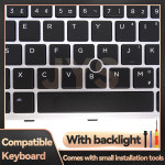 캐나다 프랑스어 레이아웃이 포함된 HP호환 EliteBook 840 G5846 G5745 G5645 G6ZBook 14u G5 노트북용 백라이트 교체 키보드 : 킹1