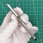 조각 티타늄 합금 휴대용 포크 : 착한 마켙