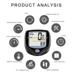A52F 자전거 디지털 스톱워치 경로 내비게이션 무선 스피드 도미터 : 이지시스템01