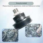 SUMHEN 594-236 고조파 밸런서 크랭크샤프트 풀리 포드 익스플로러 07-10 스포츠 트랙 05-10 머스탱 01-11 레인저 02-10 호환 : 카미르마켓