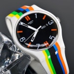 SWATCH 스와치 남녀공용 오리지널 디지털 핸즈 쿼츠 손목시계 SUOW708 : 제이에스인터네셔널