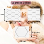 벽용 사운드 폼 패널 음향 팜힐 방음 벽 16 X12 X0 4 18팩 자체 접착식 흡음 흰색 white : 텐봉지