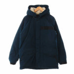 뉴발란스 네이비피오니 덕다운 어깨 배색 하프 패딩 점퍼 95 수지네 구제 : 수지네 빈티지